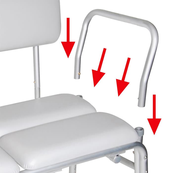 Drive Padded Transfer Bench - Image 2