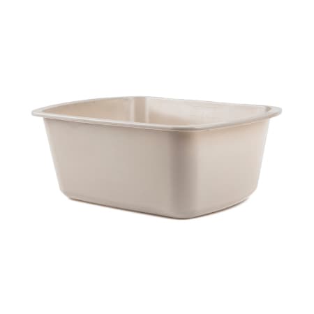 Medegen Wash Basin, Gray, 8 x 10 x 13 Inch, 7 Quart - Case of 50 - Image 1