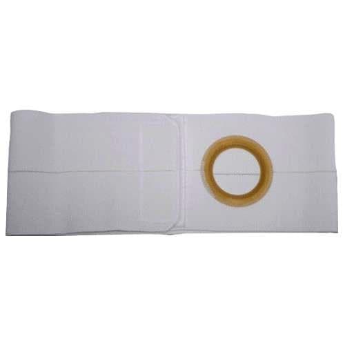 Nu-Hope 7" Regular Elastic Flat Panel Ostomy Support Belt, No Hole Beige, Medium - Image 1
