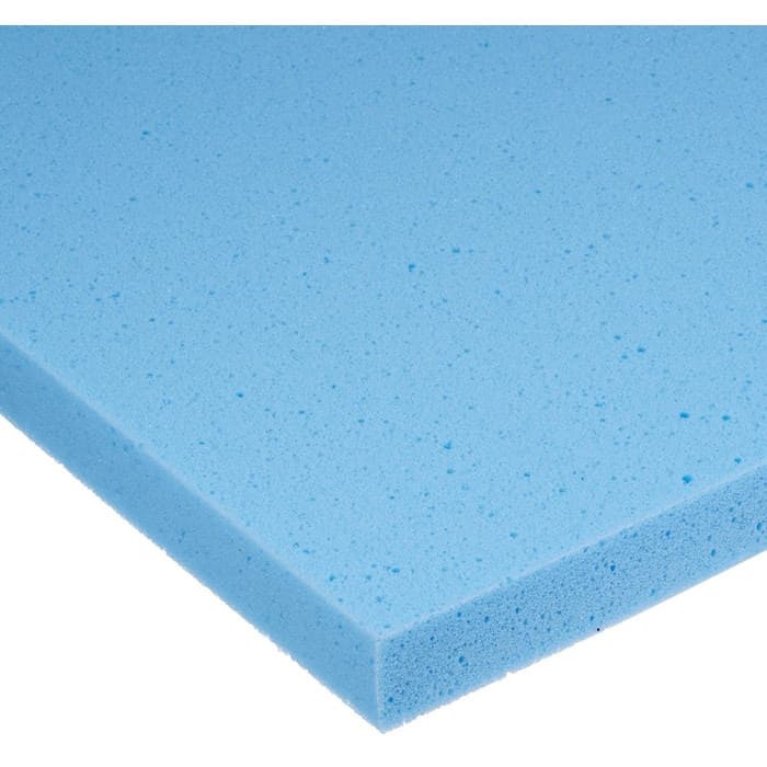 Rolyan Temper Foam Orthopedic Padding, 16 X 24 Inch, Blue - Image 1