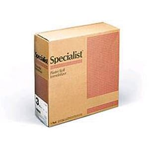 Specialist Plaster Roll Bandage, 4 Inch x 24 Foot - Case of 1 - Image 1