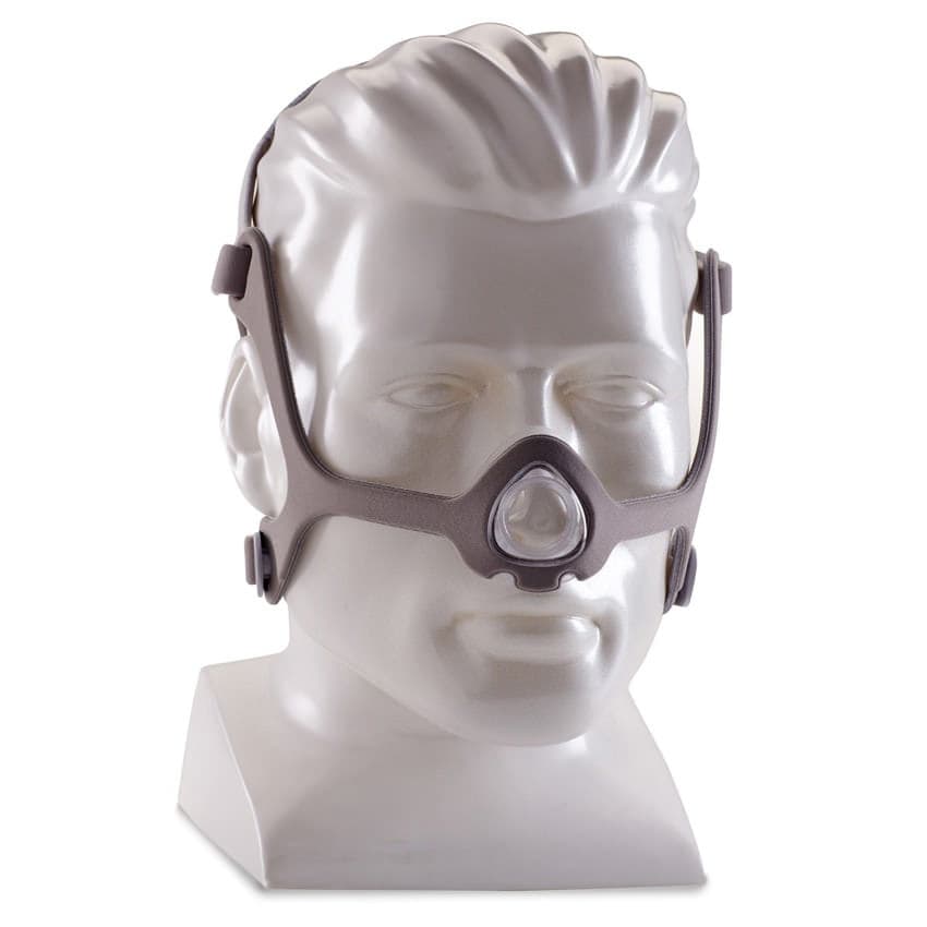 Respironics Wisp Mask with Fabric Frame and Headgear, DOM, X-Large - Image 1