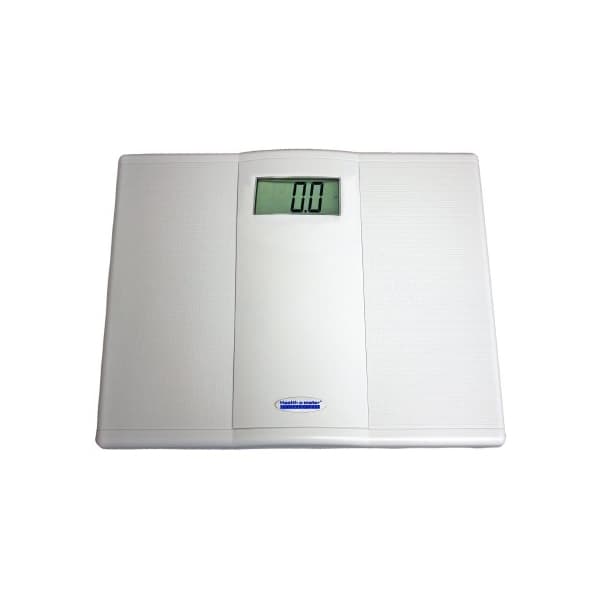 Health O Meter Floor Scale, Digital Audio Display, 1-1/2 x 10-3/4 x 13-3/4" Platform - Each - Image 1