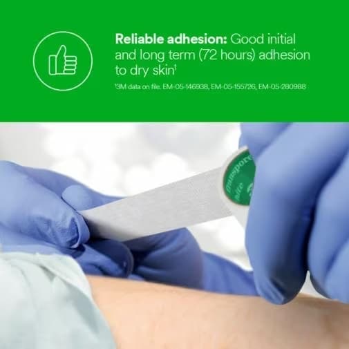 3M Transpore White Medical Tape - Image 4