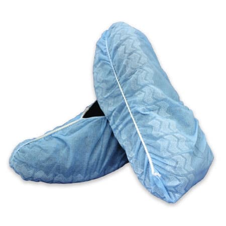 McKesson Disposable NonSterile Elastic No Traction Shoe Cover, X-Large - Case of 100 - Image 1