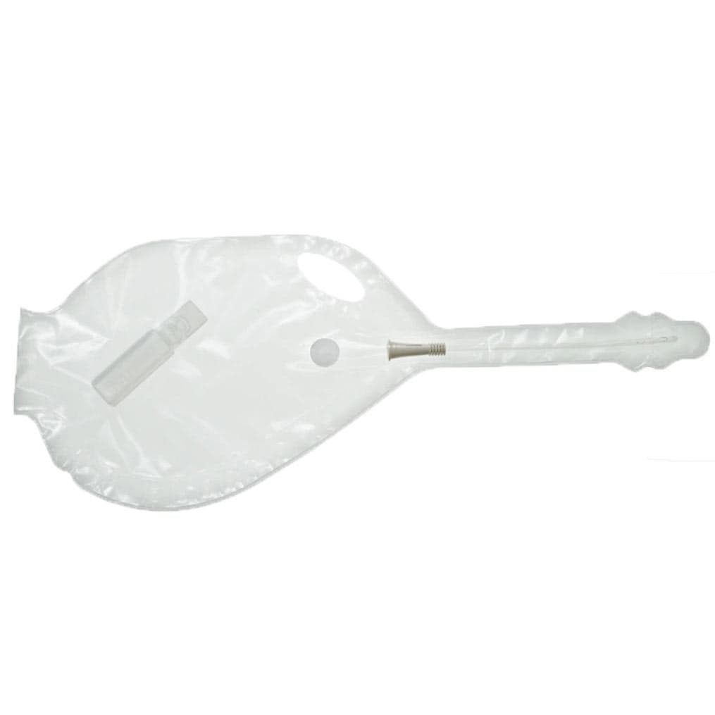SureCath Intermittent catheter Set without Insertion Supplies, 16 Fr, 14" - Box of 20 - Image 1