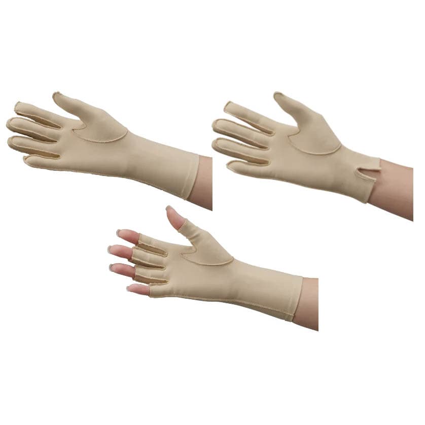 DeRoyal Edema Glove, 3/4" Finger Over Wrist, Champagne