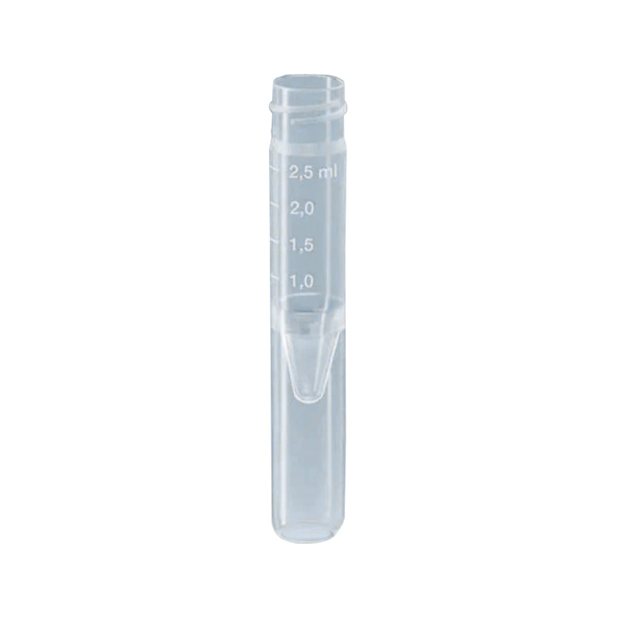 Sarstedt Test Tube Plain NonSterile Brown Tube, Without Closure, 15.3 x 92 mm, 5 mL - Bag of 100 - Image 1