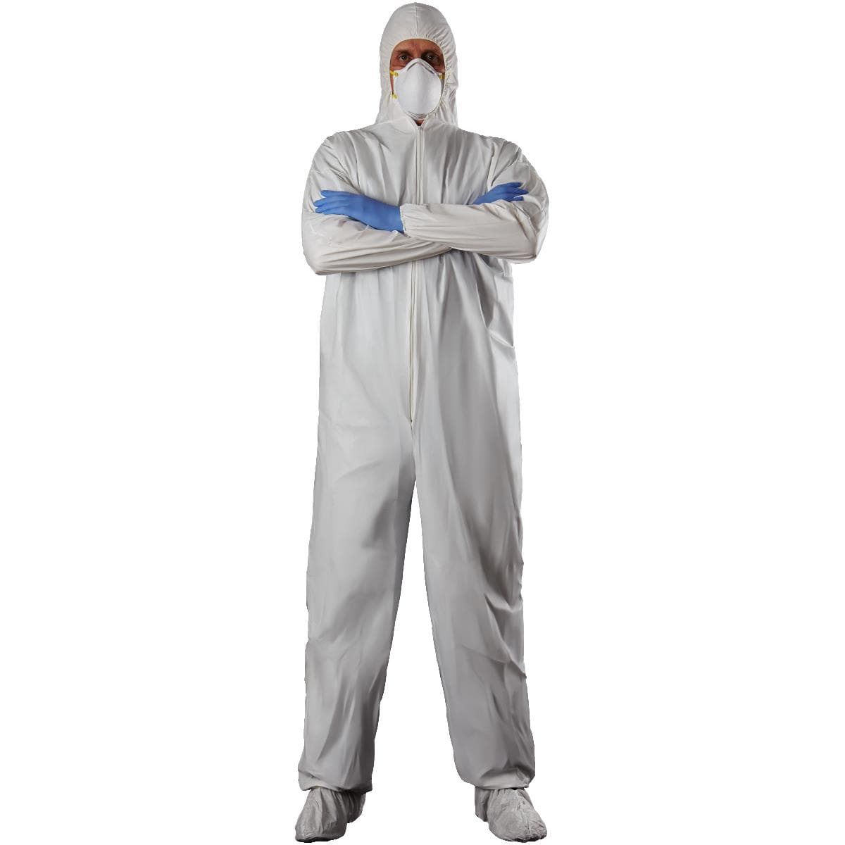 Medline Heavy-Duty Coveralls, Size L-XL - Case of 24 - Image 1