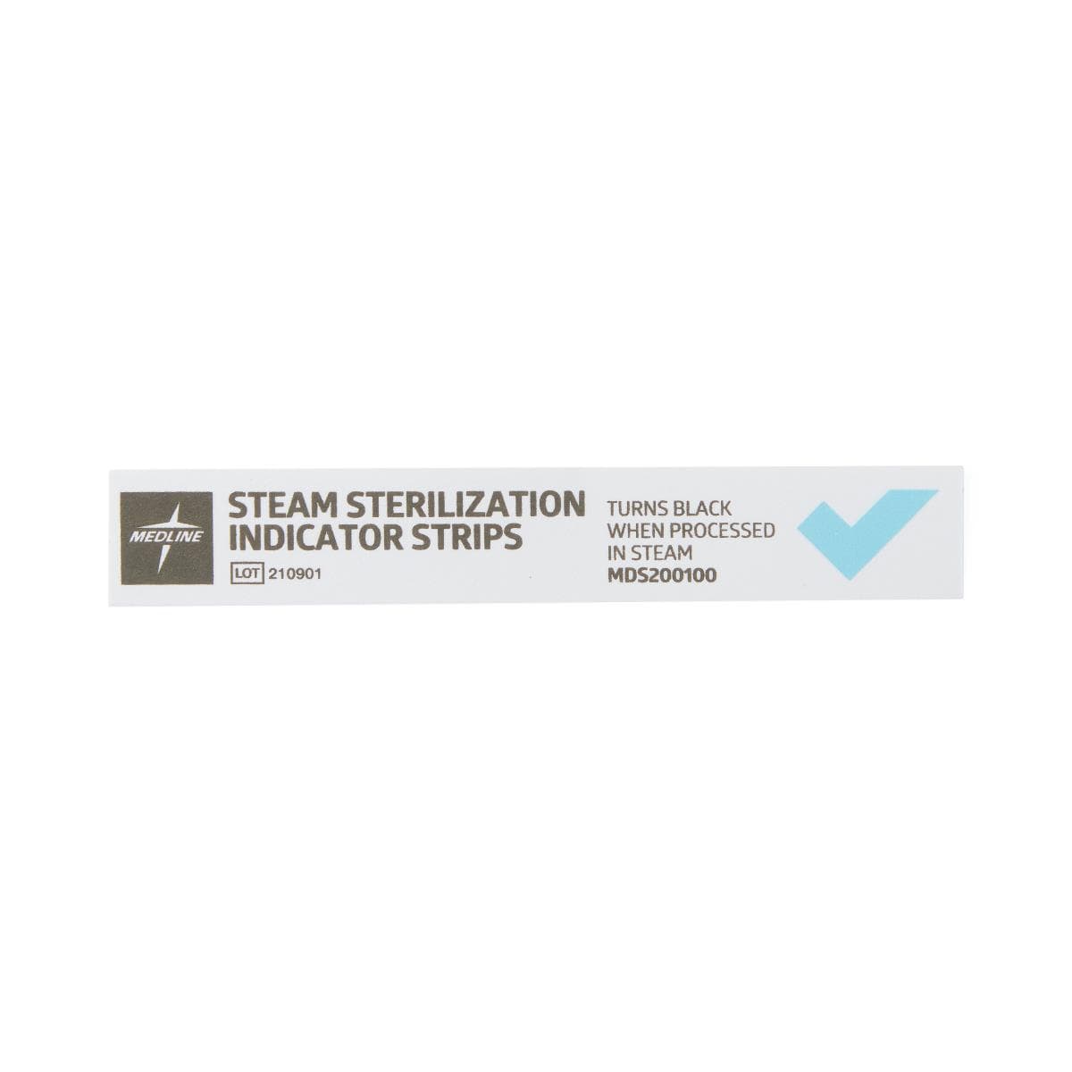 Medline Class 4 Steam Indicator Strips, 4 Inch - Case of 4500 - Image 1