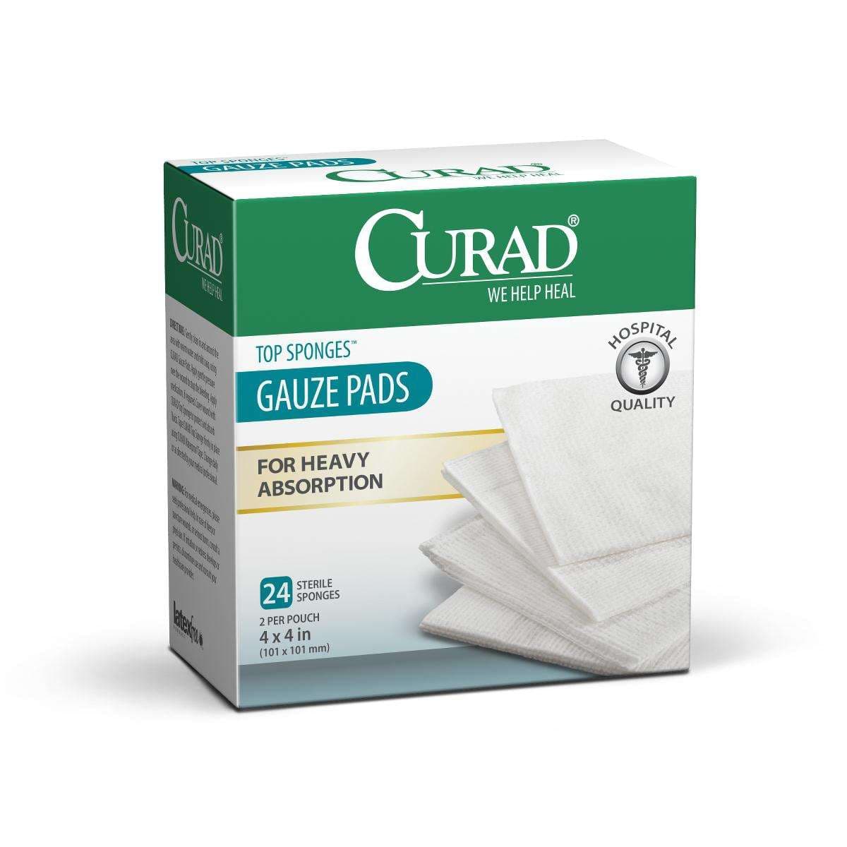 Curad Sterile Post-op Top Sponge Gauze Pads - Image 1