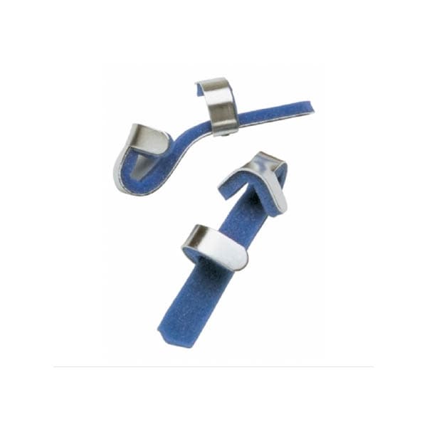ProCare Finger Splint Blue-Silver Fold-Over Baseball Style, Small - Package of 12 - Image 1
