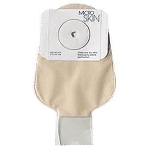 Cymed 1-Piece 11" Drainable Colostomy Pouch, 1-1/8 Inch Clear - Box of 10 - Image 1
