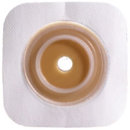SUR-FIT Natura Two-Piece Stomahesive Skin Barrier with White Tape Collar, 2-3/4 Inch - Box of 10 - Image 1