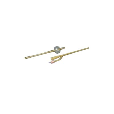Bardex Lubricath Latex 2-Way Foley Catheter, 5cc, 18 Fr - Case of 12 - Image 1