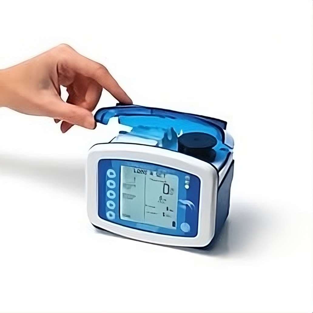 Cardinal Health Kangaroo Printed Main Door for Joey Feeding Pump, Blue - Image 2