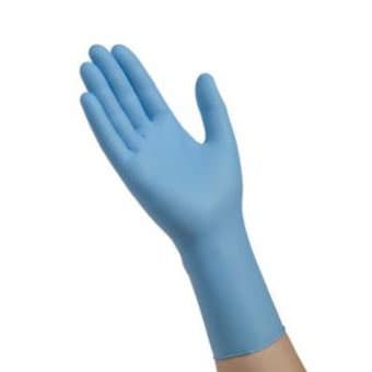 Esteem Extended Cuff Nitrile Powder-Free Exam Glove, Blue, X-Large - Case of 1000 - Image 1