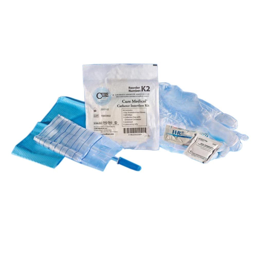 Cure Catheter Insertion Tray Without Catheter - Each - Image 1