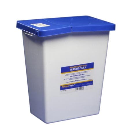 Monoject Non-Hazardous Pharmaceutical Waste Container, 12 Gallon - Each - Image 1