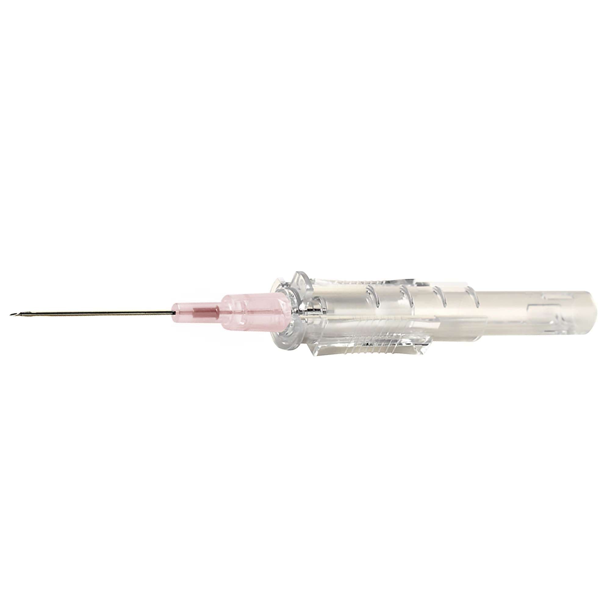 Smith Medical Protective Plus Safety I.V. Catheters, Pink, 20 Gauge, 1 Inch - Each - Image 1