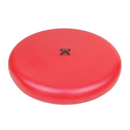 CanDo Inflatable Balance Disc, 14 Inch Diameter, Red - Image 1