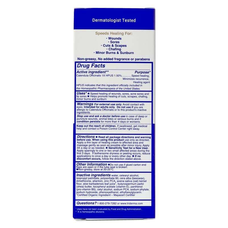 TriDerma Diabetic Ulcer Defense Healing Cream, 4.2 oz - Image 3