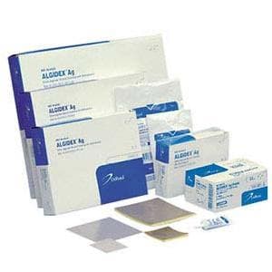 DeRoyal Algidex Ag Silver Alginate Wound Dressing with Foam Back 2" x 2" - Case of 50 - Image 1
