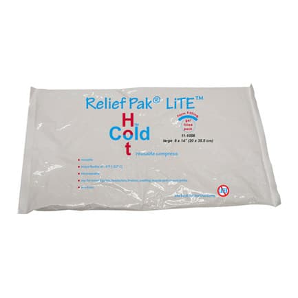 Relief Pak Val-u Pak LiTE Cold n' Hot Pack, 8 x 14 Inch - Case of 12 - Image 1