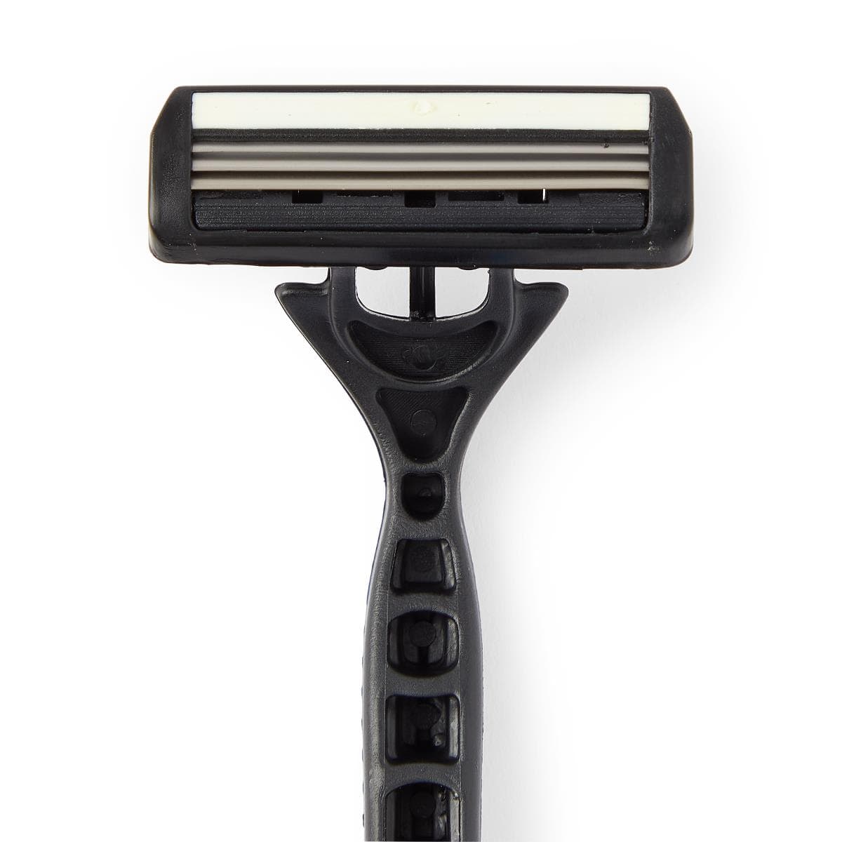 Medline Triple Blade Facial Razors with Lubrication Strip - Image 2