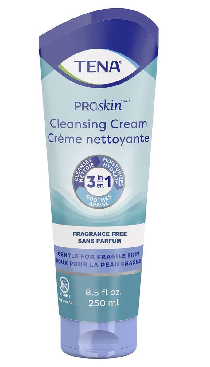 TENA ProSkin Cleansing Cream, Unscented, 8.5 oz - Image 1