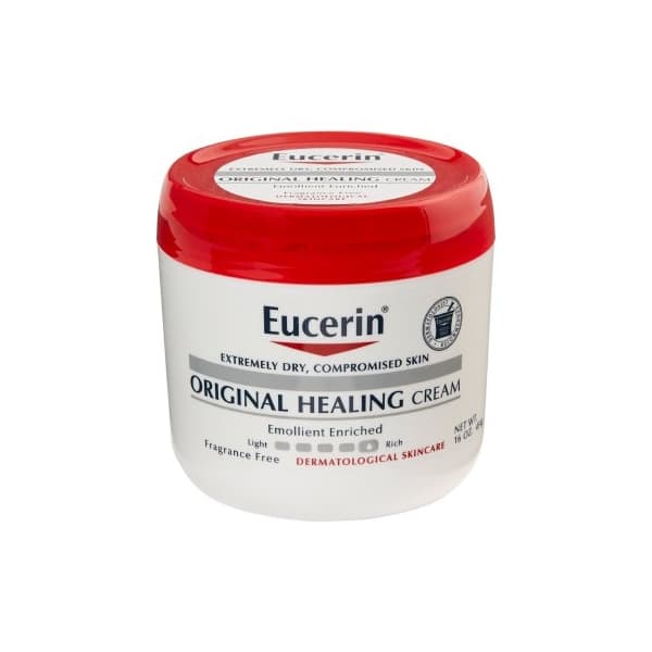 Eucerin Original Hand and Body Moisturizer Cream, Jar, 16 oz - Image 1