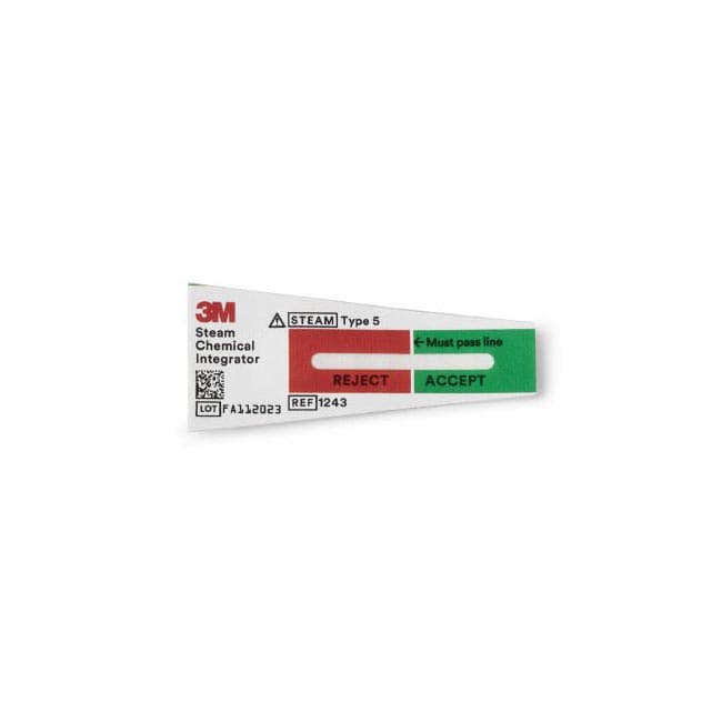 Attest Sterilization Chemical Integrator Strip, Class 5 - Package of 100 - Image 1