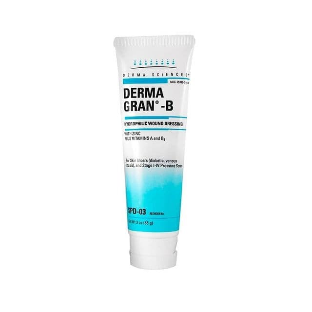 Derma Gran- B Hydrophilic Dressing Tube, 3 oz - Each - Image 1