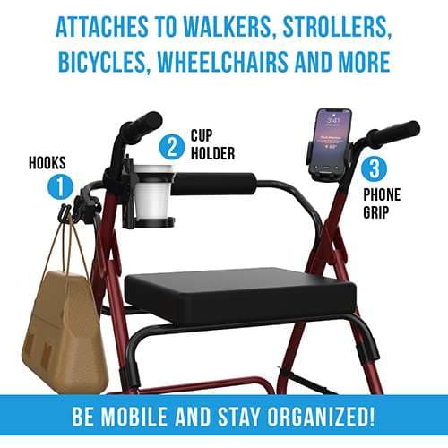 Easy Mobility Walker and Wheelchair Mobility Combo Pack - Image 6