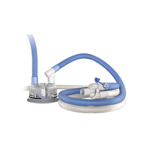 Evaqua 2 Ventilator Circuit Without Breathing Bag Heated Circuit With Gas Sampling Line Dual Limb, 60 Inch Tube - Image 1