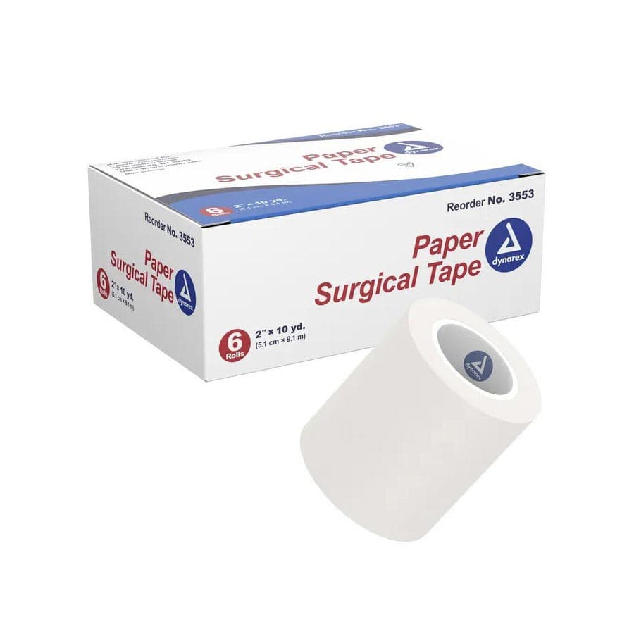 Dynarex Paper Surgical Tape, 2 Inch X 10 Yard - Image 1