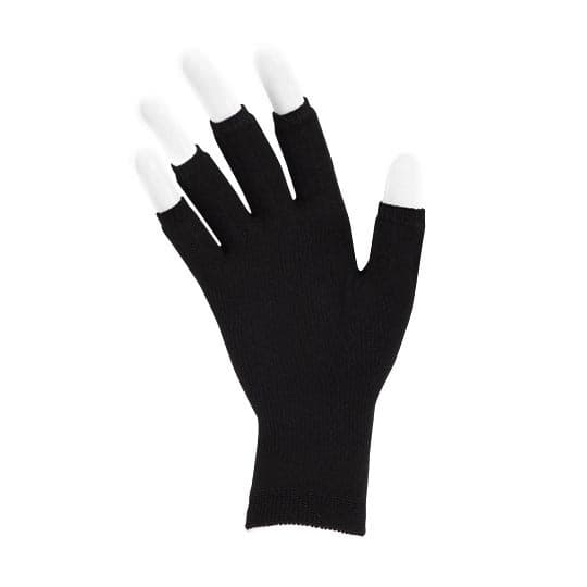 Juzo Soft Seamless Compression Glove, 20-30 mmHg, Left Hand, Black, Medium - Image 1