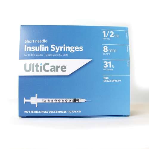 Ultimed UltiCare Insulin Syringe - Image 3