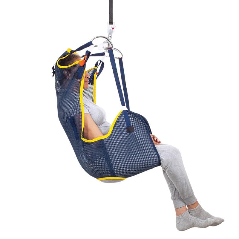 Handicare Deluxe Hammock PolySlip Sling with Head Support and Hip Straps - Junior - Image 1
