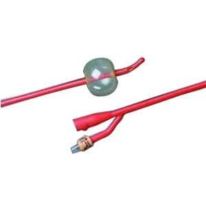 Bardex I.C. Tiemann 2-way Foley Catheters, 30cc, 22 Fr - Case of 12 - Image 1