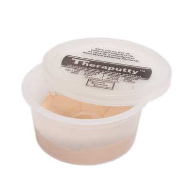 Theraputty Standard Exercise Putty, 2 Oz, Tan, 2X Soft - Image 1