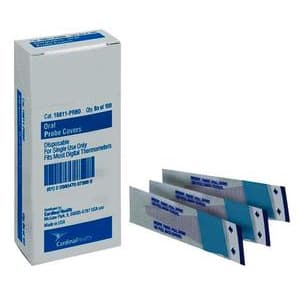 Cardinal Health Oral Thermometer Probe Cover - Case of 2000 - Image 1