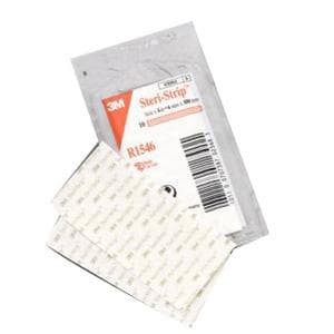 3M Steri-Strip Skin Closure Strip, Reinforced Strip, 1/4 x 4 Inch - Box of 50 - Image 1