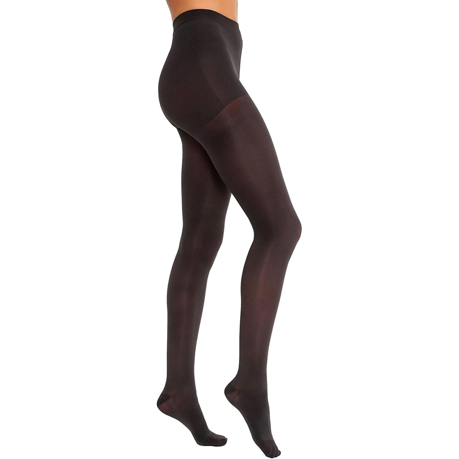 Jobst Opaque Compression Pantyhose, 20-30mmHg, X-Large, Classic Black - Pair - Image 1