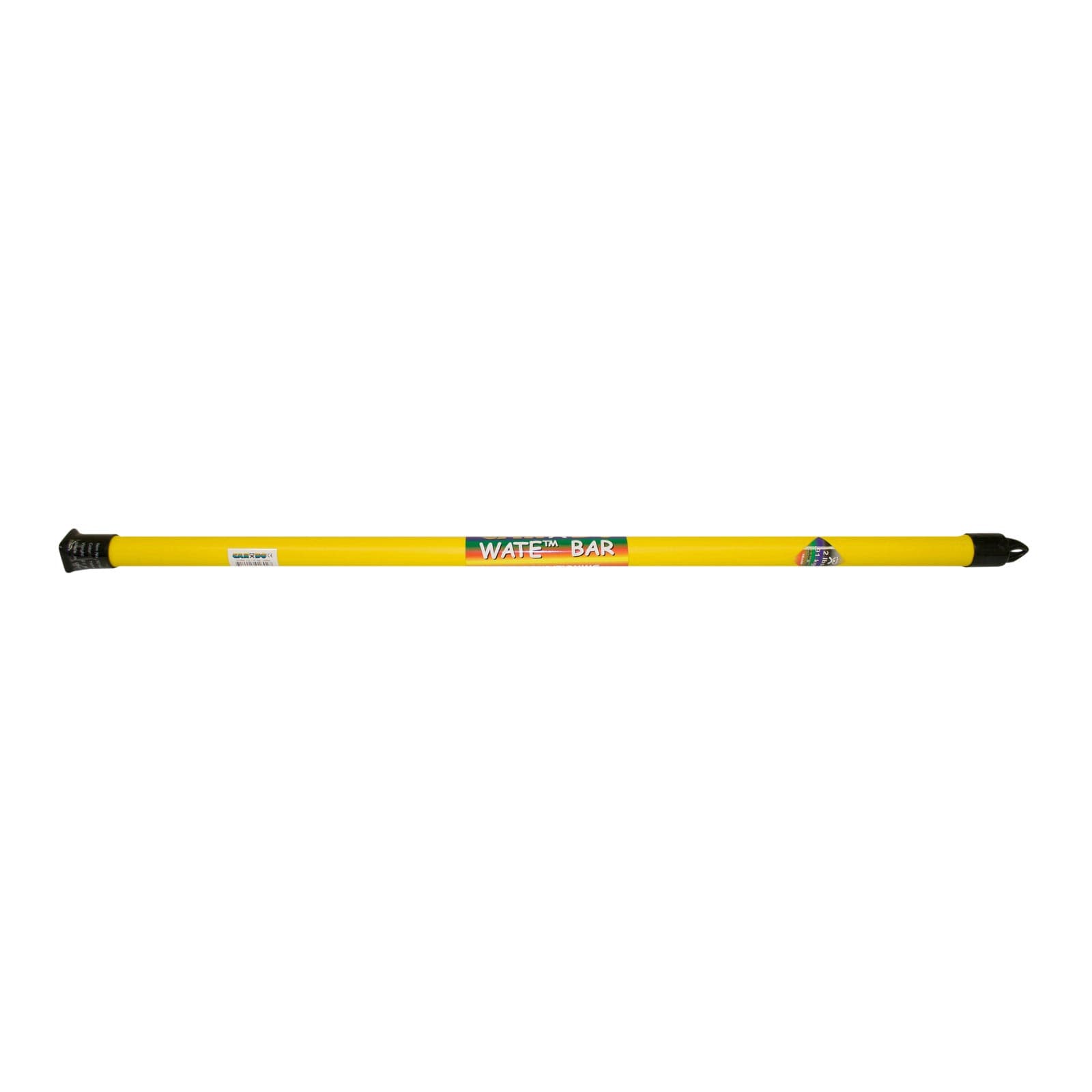 CanDo Slim Wate Bar, 3 Inch long, 1-1/2 Inch diameter, 2 lbs, Yellow - Each - Image 1