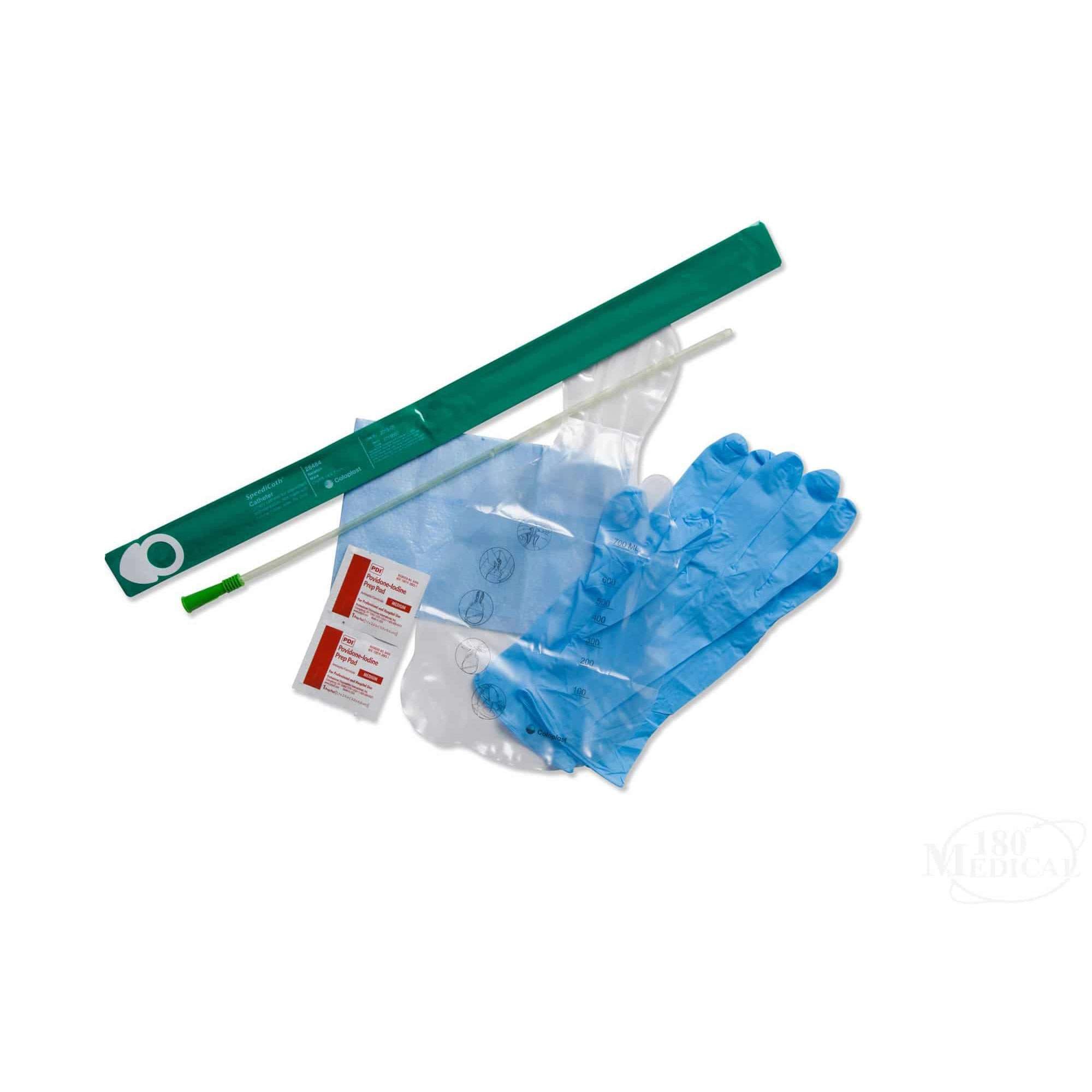 SpeediCath Standard Male Catheter Kit, 10 Fr, 14" - Each - Image 1