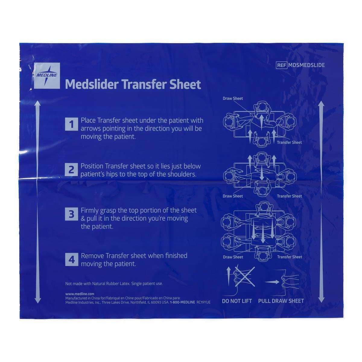 MedSlider Disposable Transfer Sheets - Case of 60 - Image 2