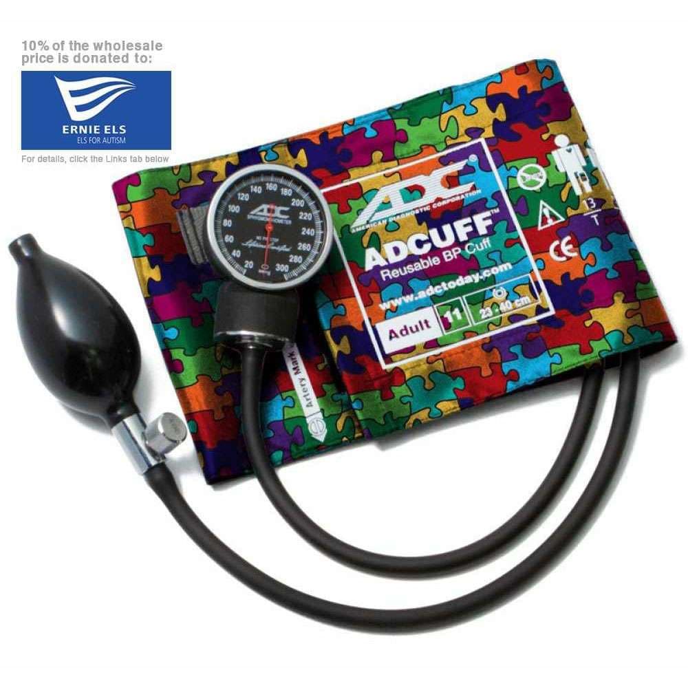 ADC Diagnostix Pocket Aneroid Sphyg, Puzzle Pieces, Adult - Image 1