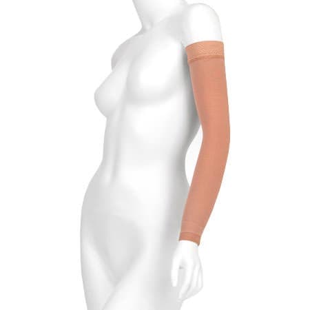 Juzo Dynamic Armsleeve, Max Long, 20-30 mmHg, Beige, Extra Extra Large - Pair - Image 1