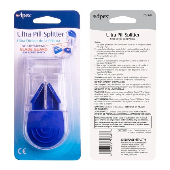 Apex Medical Ultra Pill Splitter, 1-2/5 x 1-3/4 x 3-2/5 Inch - Image 8